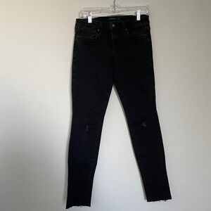 Joe's Jeans Women's Size 28 Black Denim The Skinny Casual Everyday